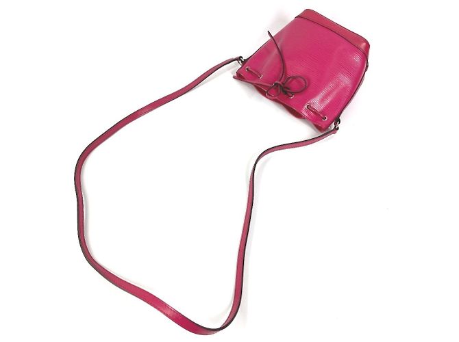 Noe Borsa a tracolla Nano Noé Epi Louis Vuitton Rosa - vista 8