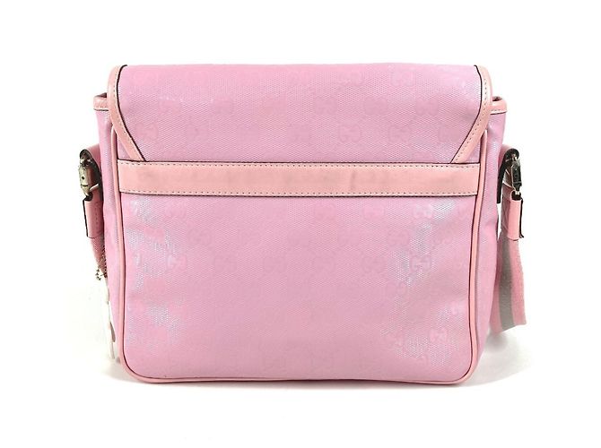 Gucci GG Imprimé Children's Crossbody Bag Pink - view 2