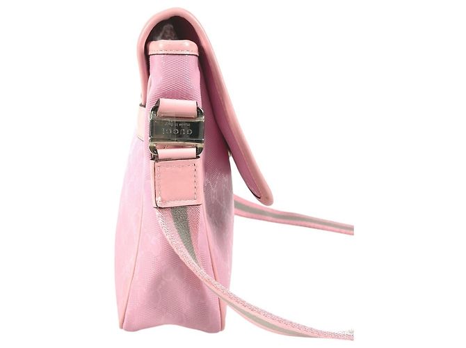 Gucci GG Imprimé Children's Crossbody Bag Pink - view 4