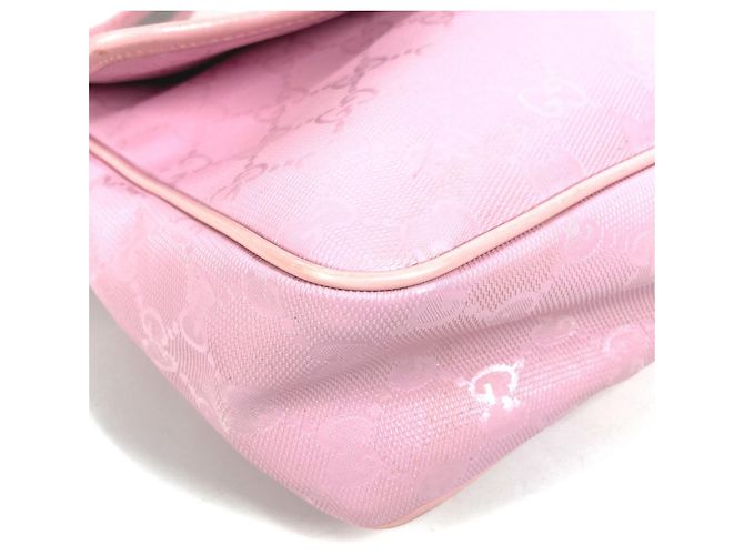 Gucci GG Imprimé Children's Crossbody Bag Pink - view 7