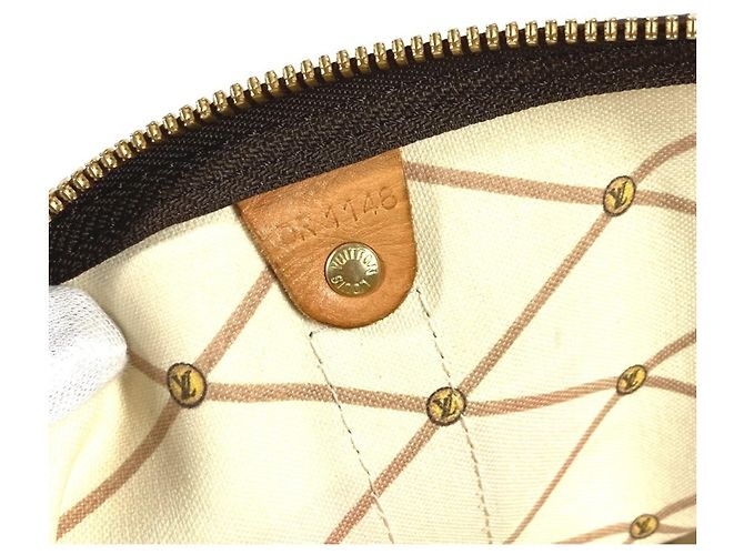 Louis Vuitton Monogram Summer Trunk Keepall Bandoulière 50 Marrone Rosa - vista 15