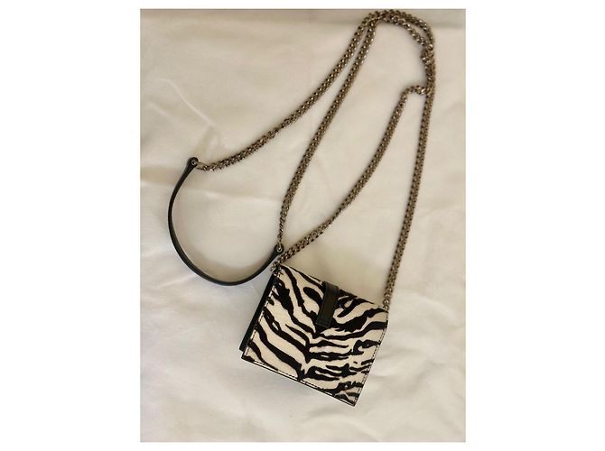 Borsa a mano Saint Laurent Candy in pelle - vista 11