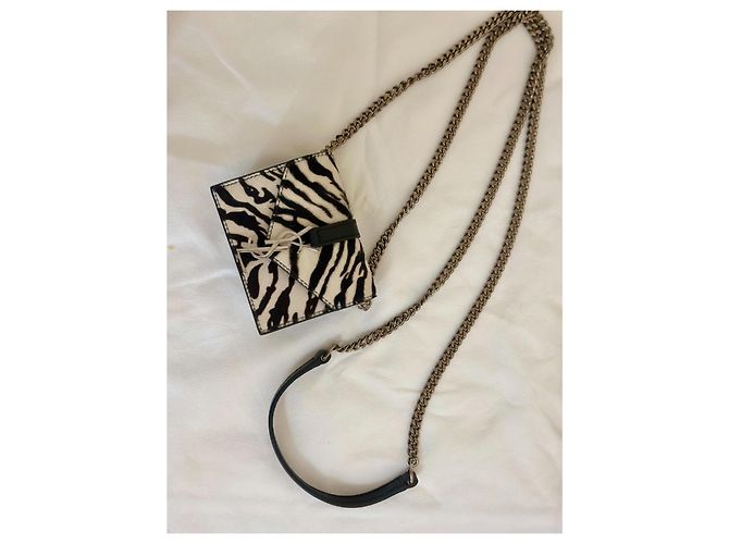 Borsa a mano Saint Laurent Candy in pelle - vista 17