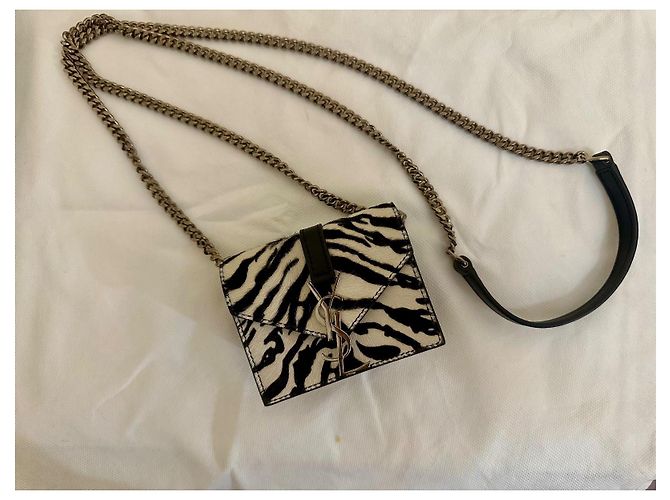 Borsa a mano Saint Laurent Candy in pelle - vista 2