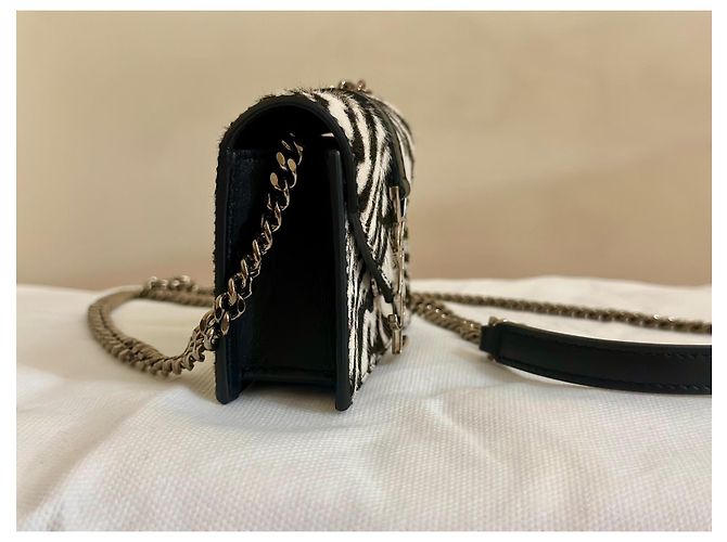 Borsa a mano Saint Laurent Candy in pelle - vista 7