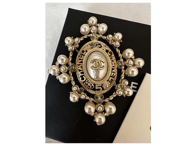 Chanel Perlen Brosche - Ansicht 11