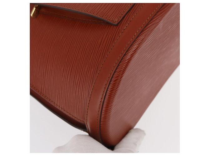 LOUIS VUITTON Zaino Epi Gobelins Marrone Kenya M52293 LV Auth 160667 - vista 14
