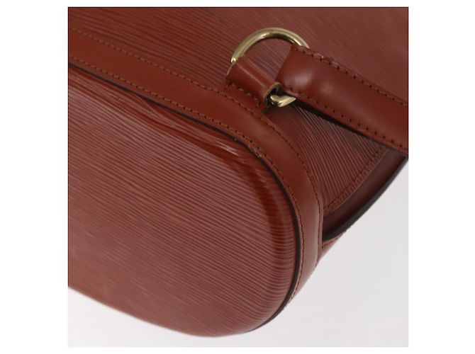 LOUIS VUITTON Zaino Epi Gobelins Marrone Kenya M52293 LV Auth 160667 - vista 17