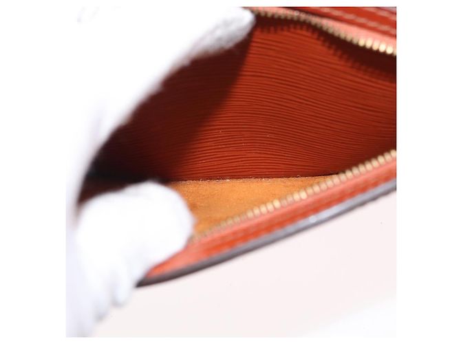 LOUIS VUITTON Zaino Epi Gobelins Marrone Kenya M52293 LV Auth 160667 - vista 24