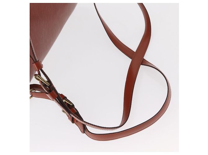 LOUIS VUITTON Zaino Epi Gobelins Marrone Kenya M52293 LV Auth 160667 - vista 9