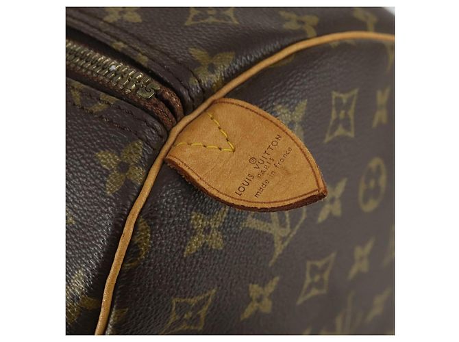 LOUIS VUITTON Borsa Boston Monogram Keepall 60 M41422 Auth LV am10374 Monogramma - vista 19