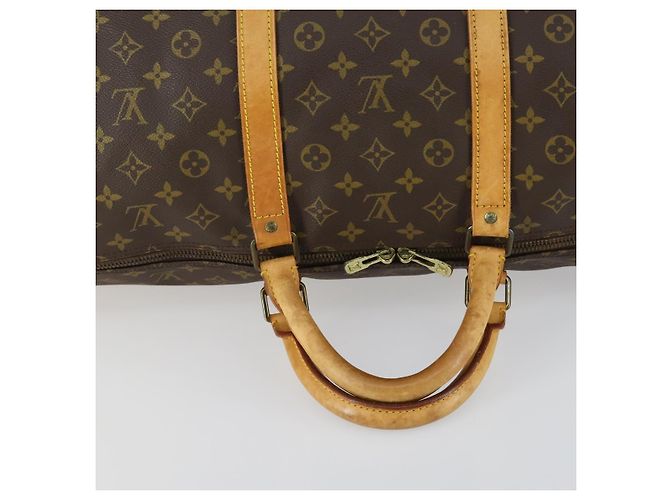 LOUIS VUITTON Borsa Boston Monogram Keepall 60 M41422 Auth LV am10374 Monogramma - vista 7