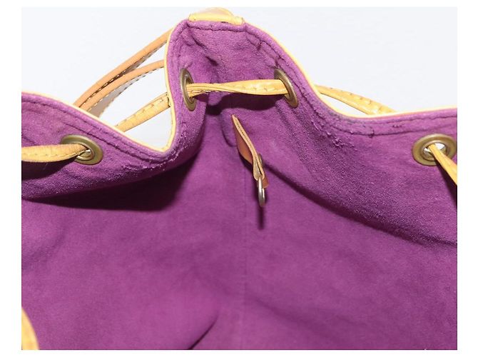 Noe LOUIS VUITTON Borsa a Spalla Petit Noé Epi Gialla M44109 LV Auth 161436 Giallo - vista 19