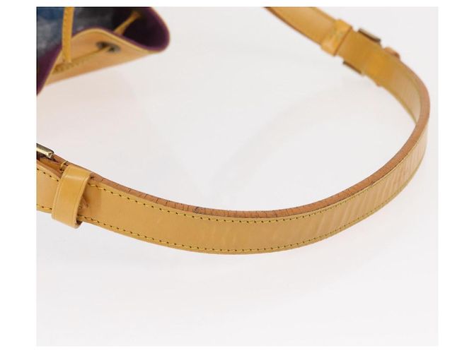 Noe LOUIS VUITTON Borsa a Spalla Petit Noé Epi Gialla M44109 LV Auth 161436 Giallo - vista 7