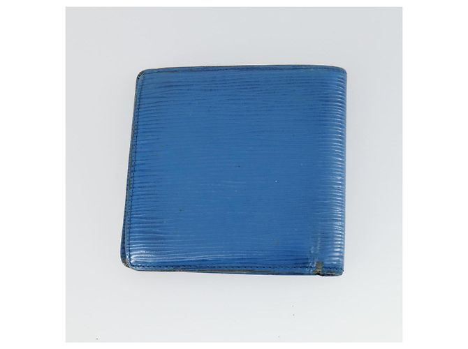 Portafoglio Monogram Epi Louis Vuitton 5 Set Blu LV Auth ti3625 Monogramma - vista 17