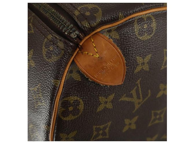 LOUIS VUITTON Borsa Boston Monogram Keepall 50 M41426 LV Auth 159649 Monogramma - vista 20