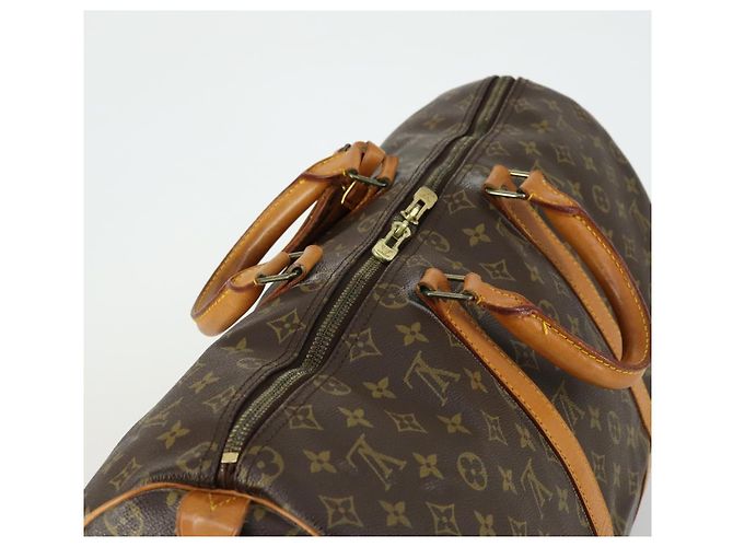 LOUIS VUITTON Borsa Boston Monogram Keepall 50 M41426 LV Auth 159649 Monogramma - vista 6
