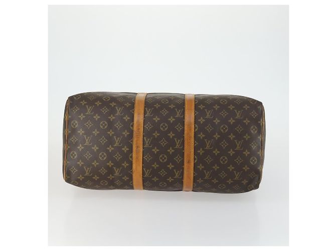LOUIS VUITTON Borsa Boston Monogram Keepall 50 M41426 LV Auth 159270 Monogramma - vista 5