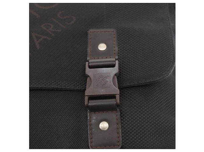LOUIS VUITTON Borsa a Spalla Damier Geant Roux Nera M93079 LV Auth 159355 Nero - vista 20