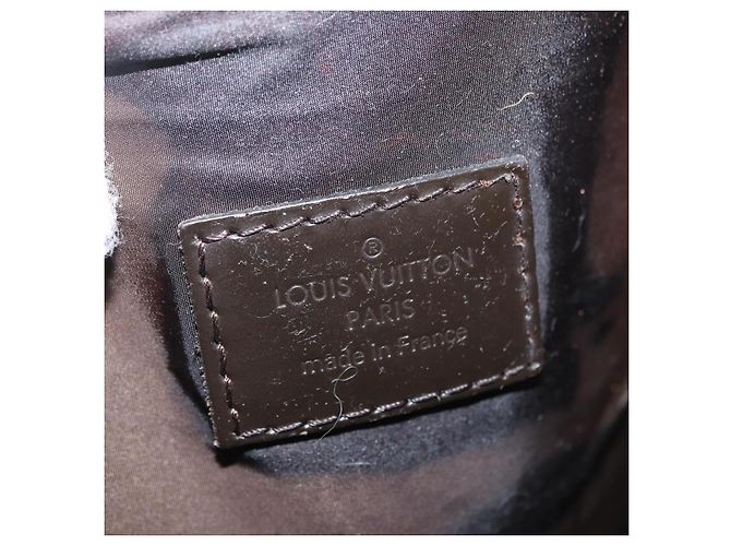 LOUIS VUITTON Borsa a Spalla Damier Geant Roux Nera M93079 LV Auth 159355 Nero - vista 21