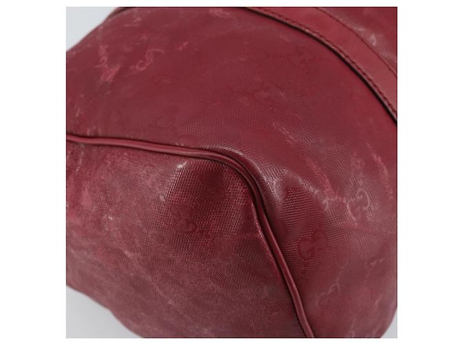 Borsa Boston in PVC GG Implementation di GUCCI Argento Rosa 193603 Auth 160604 - vista 16