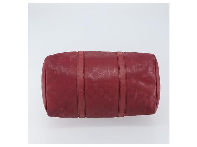 Borsa Boston in PVC GG Implementation di GUCCI Argento Rosa 193603 Auth 160604 - vista 5