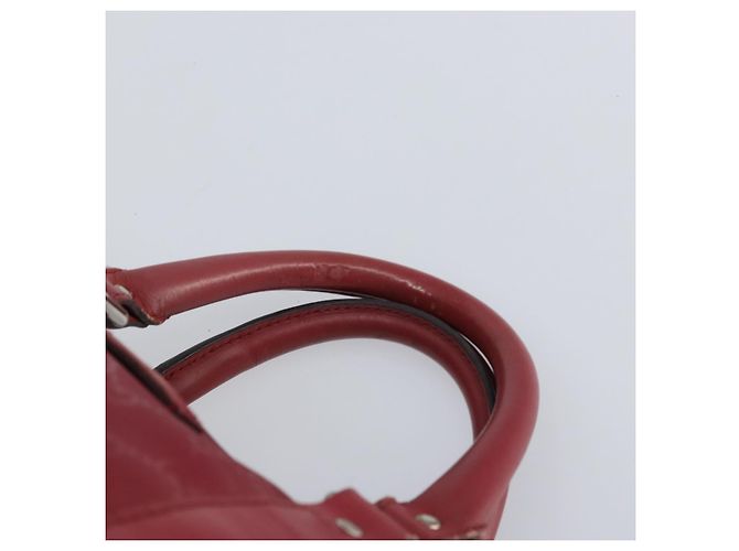 Borsa Boston in PVC GG Implementation di GUCCI Argento Rosa 193603 Auth 160604 - vista 8