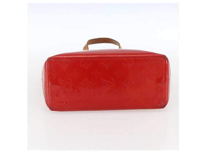 LOUIS VUITTON Monogram Vernis Reade PM Borsa a Mano Rossa M91088 LV Auth hk3277 Rosso - vista 5