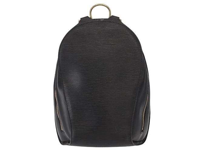 LOUIS VUITTON Epi Mabillon Rucksack Schwarz M52232 LV Auth 161498 - Ansicht 13