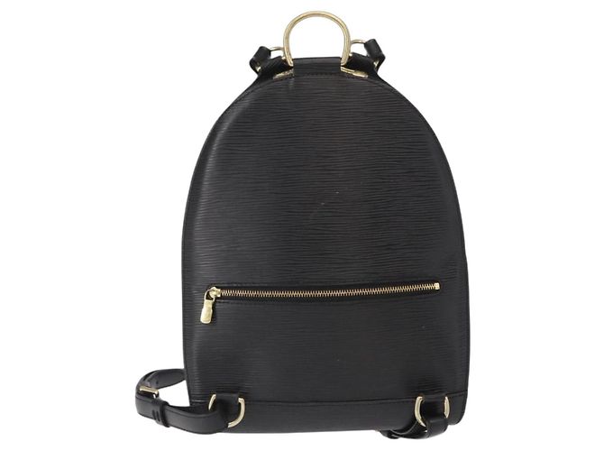 LOUIS VUITTON Epi Mabillon Rucksack Schwarz M52232 LV Auth 161498 - Ansicht 2