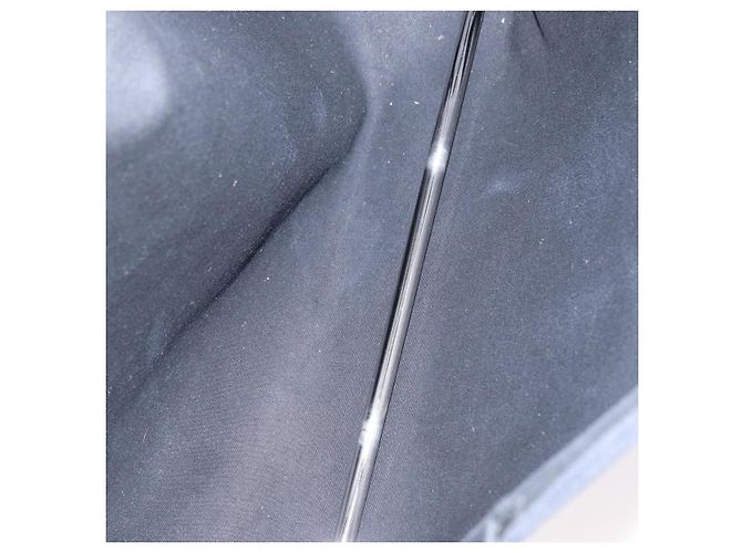 Hermès HERMES Borsa a Mano Herbag MM Tela Pelle Nera Argento Auth gh1501 Nero - vista 10