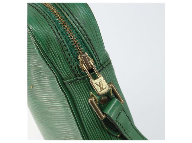 LOUIS VUITTON Borsa a Spalla Epi Danube Verde M45634 LV Auth hk3268 - vista 19