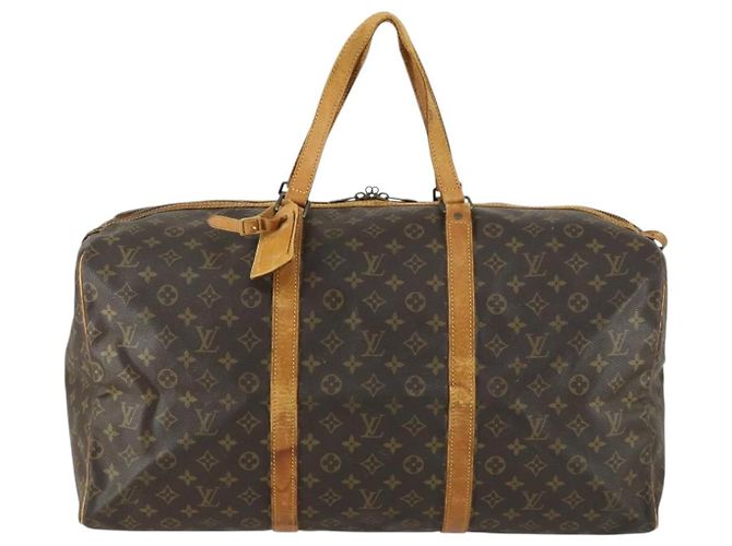 LOUIS VUITTON Borsa Boston Sac Souple 55 Monogram M41622 LV Auth 159223 Monogramma - vista 13