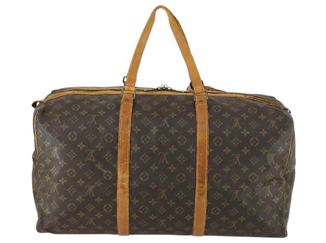 LOUIS VUITTON Borsa Boston Sac Souple 55 Monogram M41622 LV Auth 159223 Monogramma - vista 2