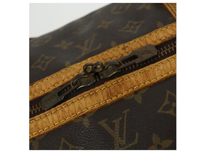 LOUIS VUITTON Borsa Boston Sac Souple 55 Monogram M41622 LV Auth 159223 Monogramma - vista 21