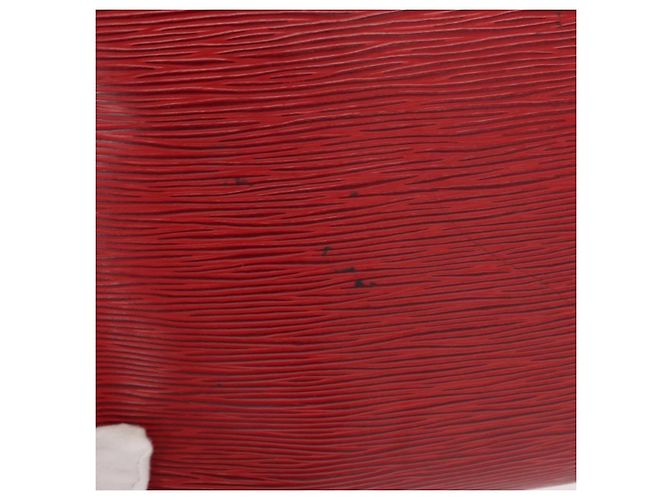 Noe LOUIS VUITTON Borsa a Spalla Petit Noé Epi Rossa M44107 LV Auth 159331 Rosso - vista 6