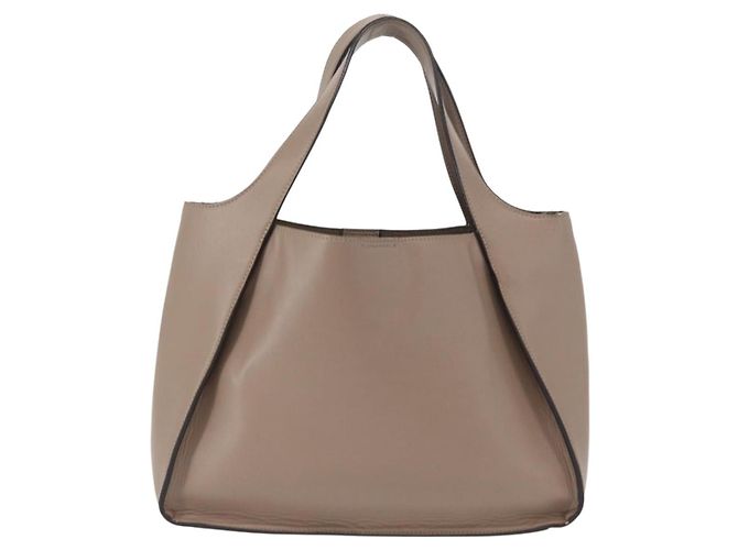 Autre Marque Stella MacCartney Handtasche aus Polyester Beige Auth 160134 - Ansicht 2