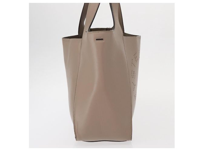Autre Marque Stella MacCartney Handtasche aus Polyester Beige Auth 160134 - Ansicht 4