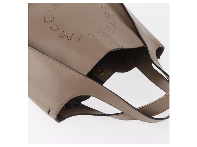 Autre Marque Stella MacCartney Handtasche aus Polyester Beige Auth 160134 - Ansicht 6