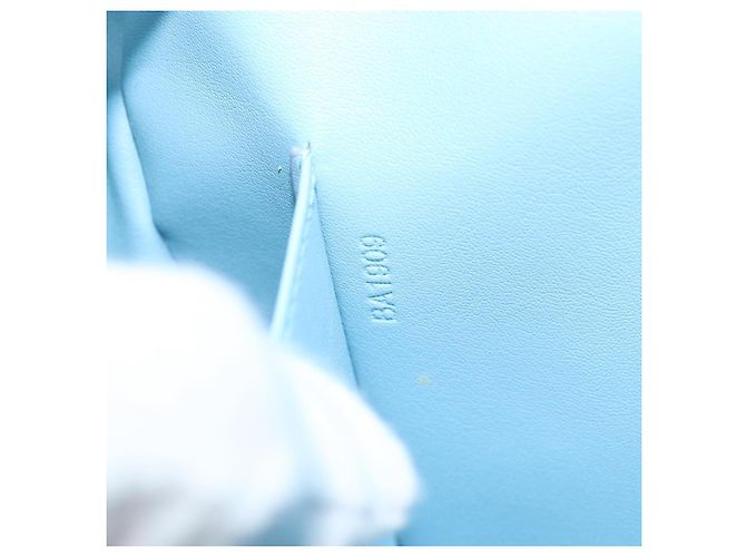 LOUIS VUITTON Borsa Thompson Street Monogram Vernis Blu Baby M91009 Auth 161062 Blu chiaro - vista 12