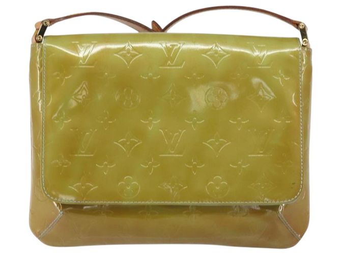 LOUIS VUITTON Borsa Thompson Street Monogram Vernis Blu Baby M91009 Auth 161062 Blu chiaro - vista 13