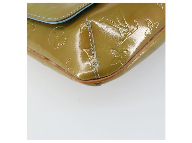 LOUIS VUITTON Borsa Thompson Street Monogram Vernis Blu Baby M91009 Auth 161062 Blu chiaro - vista 15