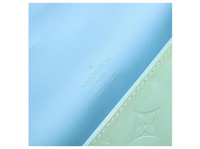 LOUIS VUITTON Borsa Thompson Street Monogram Vernis Blu Baby M91009 Auth 161062 Blu chiaro - Ansicht 18