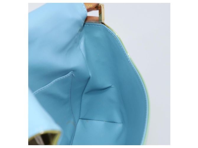 LOUIS VUITTON Borsa Thompson Street Monogram Vernis Blu Baby M91009 Auth 161062 Blu chiaro - Ansicht 19