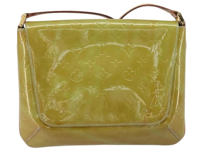LOUIS VUITTON Borsa Thompson Street Monogram Vernis Blu Baby M91009 Auth 161062 Blu chiaro - vista 2