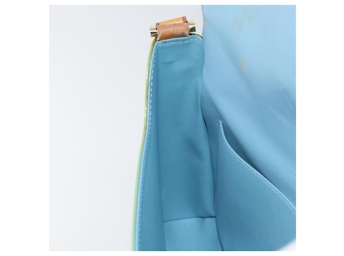 LOUIS VUITTON Borsa Thompson Street Monogram Vernis Blu Baby M91009 Auth 161062 Blu chiaro - Ansicht 20