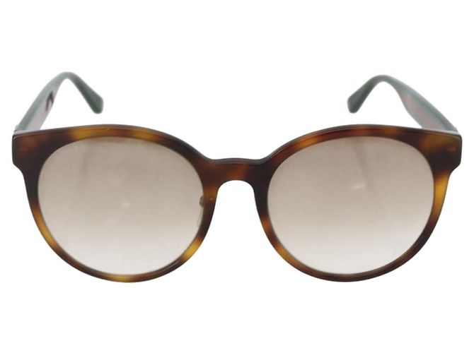 Gafas de sol GUCCI de plástico verde GG0416SK Auth 161694 - vista 2