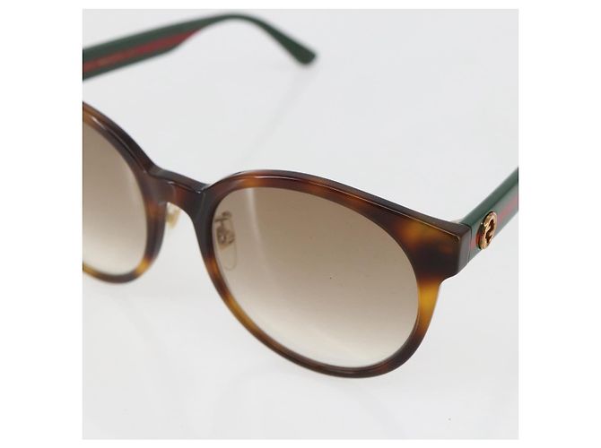 Gafas de sol GUCCI de plástico verde GG0416SK Auth 161694 - vista 7