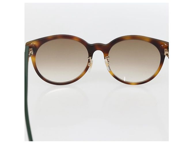 Gafas de sol GUCCI de plástico verde GG0416SK Auth 161694 - vista 8