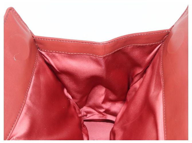 Borsa a Spalla in Pelle Bottega Veneta con Catena Rossa Auth 161765 - vista 19